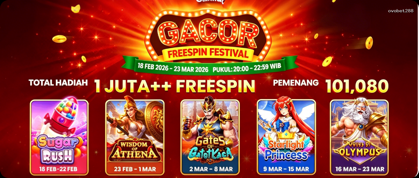 Login ovobet288 Sekarang Bonus Melimpah